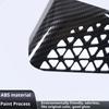 ABS Carbon Style For BMW X5 X6 X7G05 G06 G07 -2025 Car trument Side Air Condition Outlet Frame Cover Interior Accessories