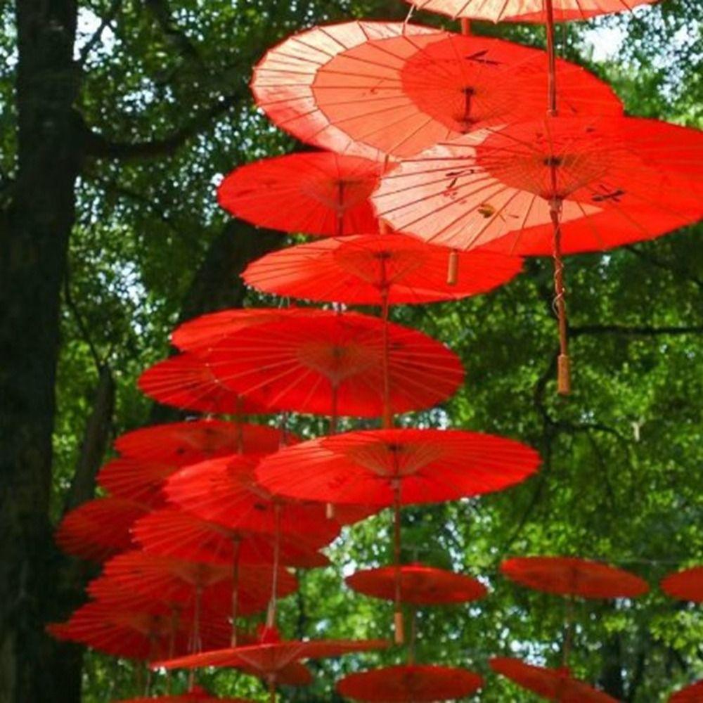 10 цветов Детский декоративный зонтик Подружки невесты Вечеринка Декорации Танцевальное выступление