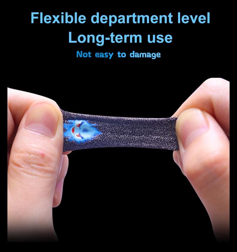 Gaming Finger Sleeve Game Controller Sweatproof Gloves Breathable Fingertips For Mobile Games Touch Screen Finger Cots Cover