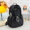 Women's Lightweight Backpack Campus Style Large Capacity Travel Bag Nylon Student School Bag