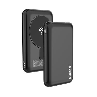 Пауэрбанк 10000 мАч TGK1 с беспроводной зарядкой MagSafe 15 Вт, Черный