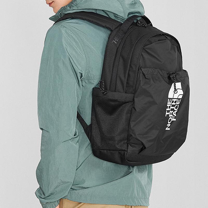 The North Face 19 л Удобный Вместительный Рюкзак с Большим Логотипом Письмом Наружный Рюкзак Унисекс Черный 52TB-FW21-D1