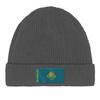 Bonnet Drapeau Kazakhstan En Gris