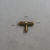 Nordic Modern Brass Knurled Handle for Drawers, Wardrobe, and Cabinets