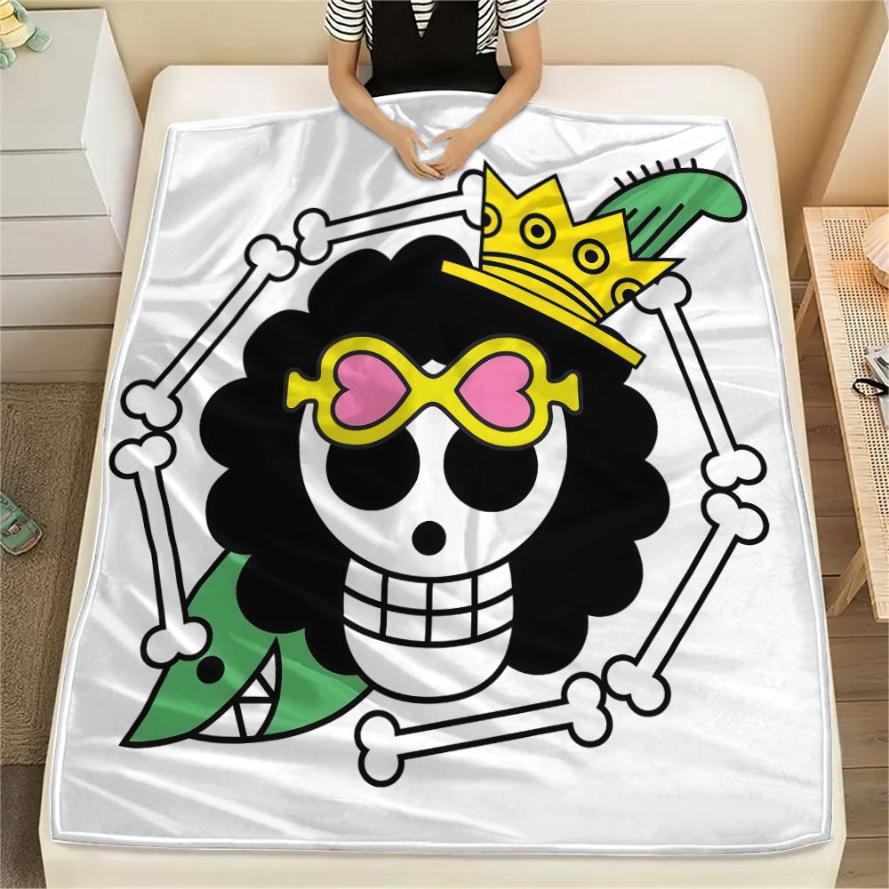 1PC One Piece Brooke Patterned Flannel Blanket Suitable For All Seasons For Home Decor Warmth And Comfort Gifts Holiday Present