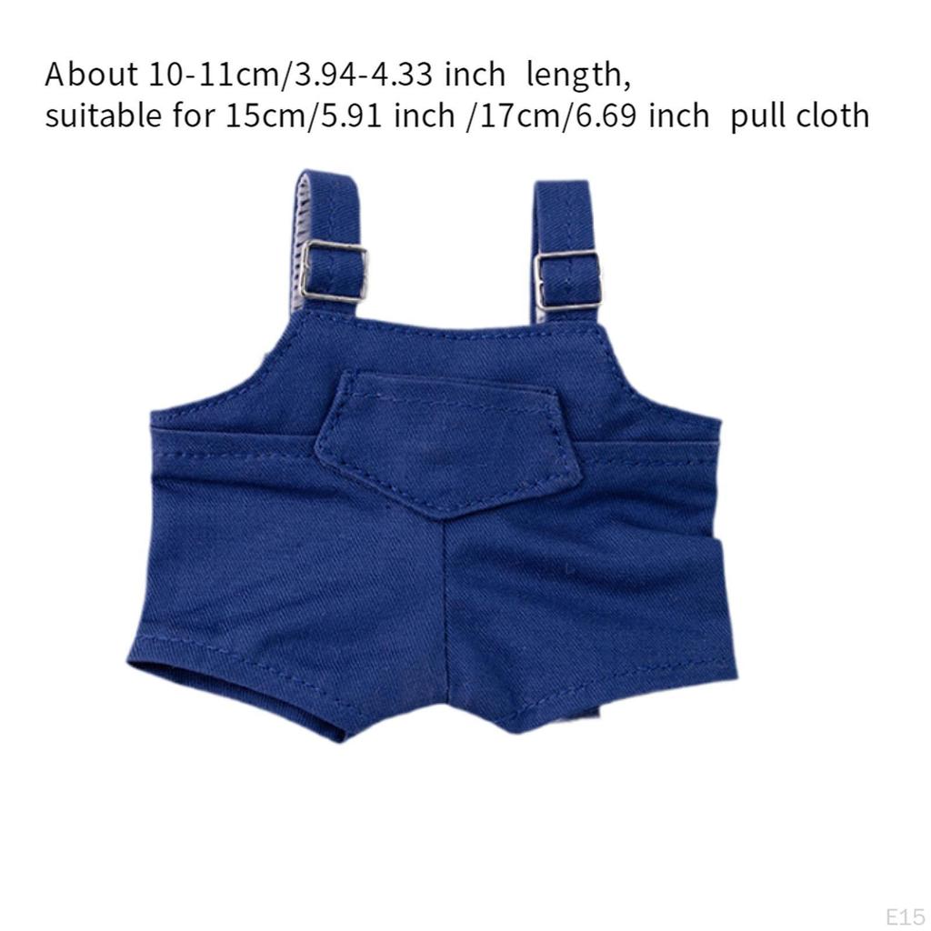 15см 17см плюшевая кукольная одежда стильные штаны комбинезон аксессуары DIY мультфильм одеваются