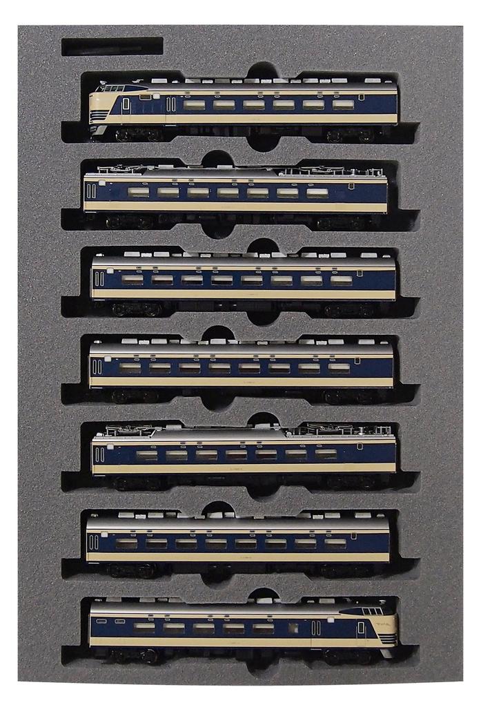 KATO N Gauge 581 Series Basic Set Railway Model Train 7-Car 10-1354