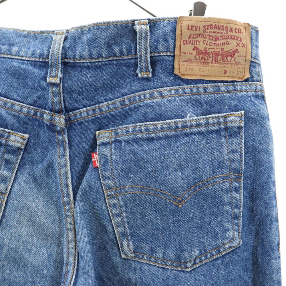 Levi's 90-е 510 Сделано в США Джинсы W34 синие джинсы Мужские Б/у