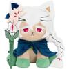 Cookie-Run Kingdom Ornaments Figurines White Lily Cookie Pillow Doll Merchandise Hugable Car Room Decorations Stress Relief Doll 9.8inch