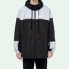 Off-White Mens Black White Splicing Jacket Men's OMEA169E19E060031091