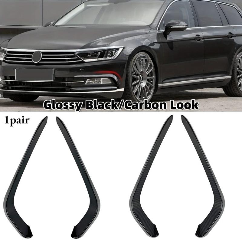 1 пара для Volkswagen Passat B8 (зарубежный Passat) передний бампер противотуманная фара ветрозащитная декоративная накладка наклейка на автомобиль модификация