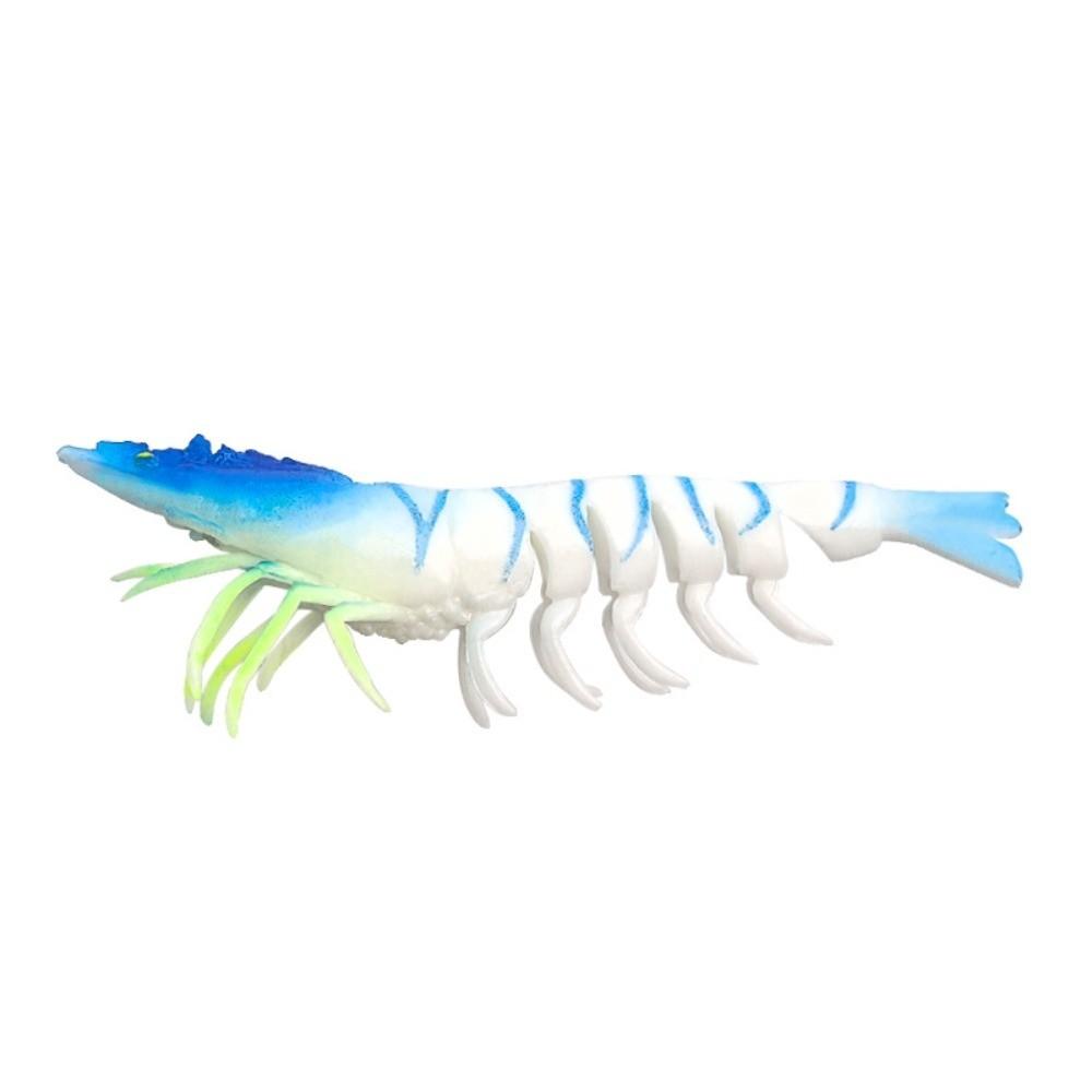 9.5cm 4.5g Soft Fishing Lure Hookless Prawn Fishing Bait Shrimp Fishing Lure For Trout Fishing