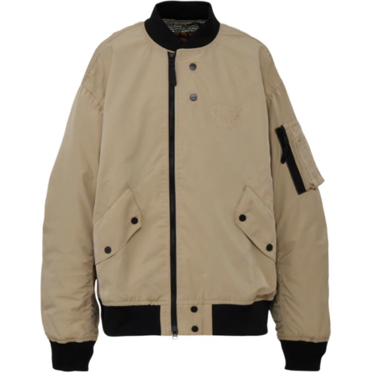 Onitsuka Tiger Solid Color Zip-Up Pilot Long Sleeve Jacket Unisex jackets 2183B594_250