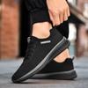 Breathable Mesh Casual Men Shoes Trendy Lightweight Walking Flats Male Tennis Sneakers Outdoor Running Fitness Shoes For Men