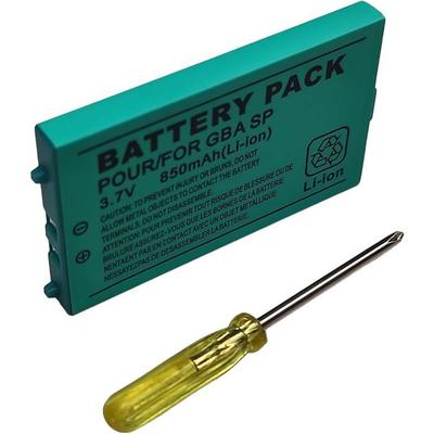 Link-e — сменная батарея, совместимая с портативной игровой консолью Nintendo Game Boy Advance SP GBA SP.