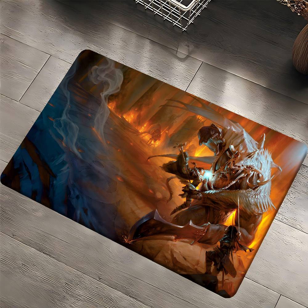 Dungeons And Dragons Entrance Door Mat Nordic Style Home Doormat Bathroom-Toilet Mats Bedroom Hotel Decor Mat