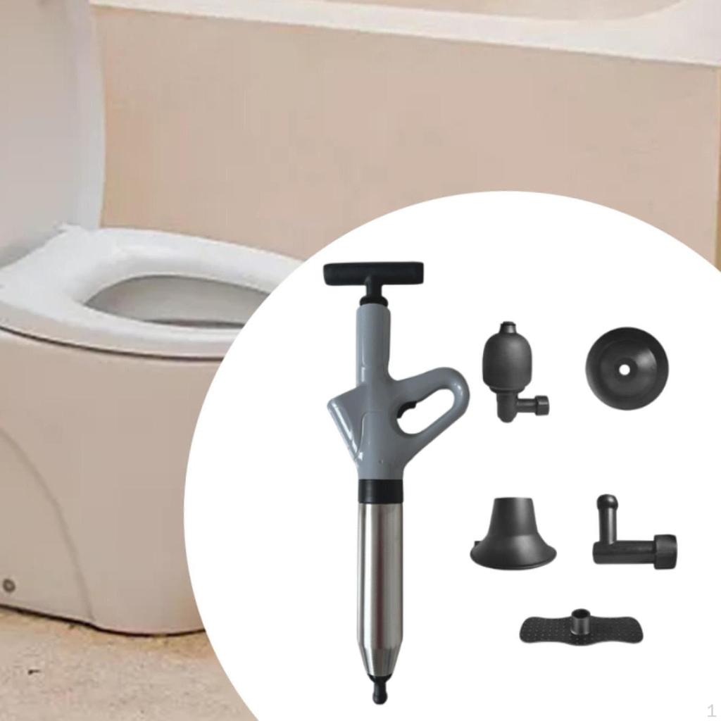 Высоконапорный воздушный поршень для туалета, мощный, мощный инструмент для удаления засоров в сливе