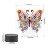 5D DIY Алмазная картина Лампа Гном Радуга Бабочка 5D DIY Алмазная картина Светодиодная лампа Акриловая Алмазная Художественная лампа Украшение для дома
