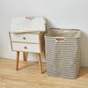Waterproof Laundry Basket Cotton Linen Dirty Clothes Baskets Laundry Organizer Foldable Sundries Storage Bag Foldabling Hamper