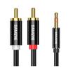 SAMZHE Аудиокабель 3,5 мм на двойной RCA