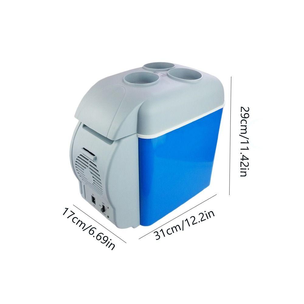 Lightweight Car Mini Refrigerator 7.5 Liter Capacity Car Fridge Car Interior Accessories