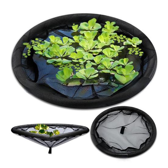 Pond Plant Protector Floating Island Fish Barrier Fine Mesh Round Netting Protects Plants from Aquatic Animals for Pond Plants