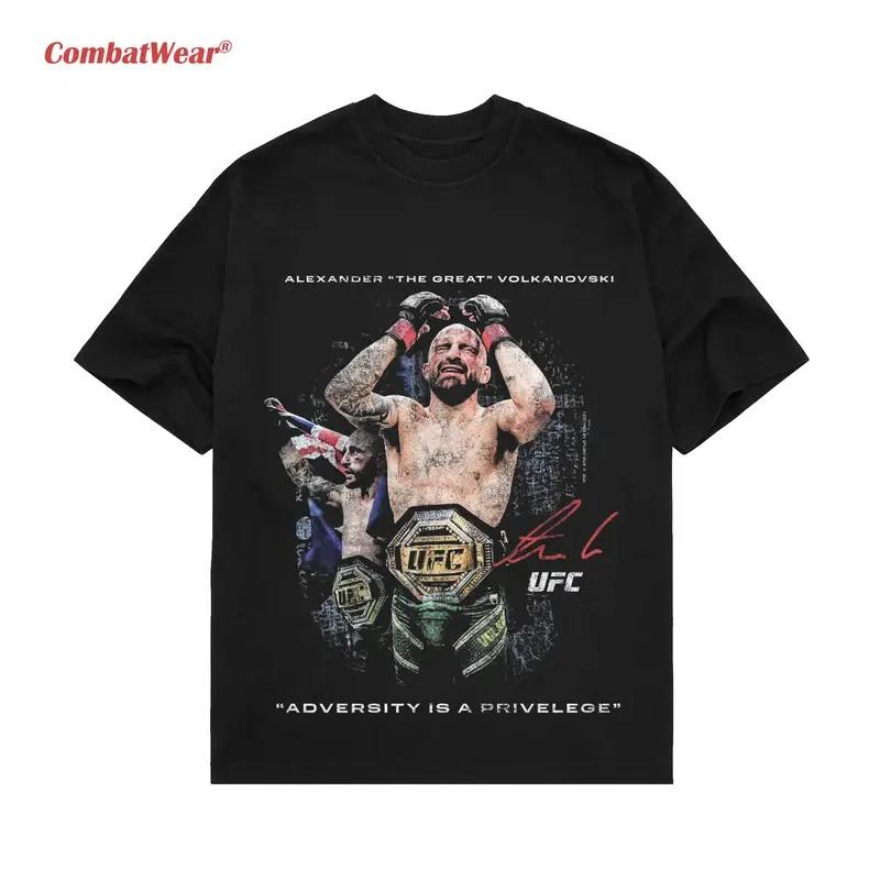 Одежда для единоборств Alexander 'The Great' Volkanovski Графическая футболка BoxingChamp