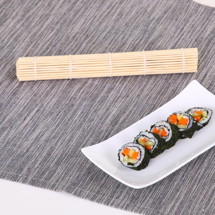 1Pc Cooking Tools Seaweed Nori Sushi Curtain Mold Non-stick DIY Sushi Roller Maker Kitchen Accessories Plastic Sushi Rolling Mat