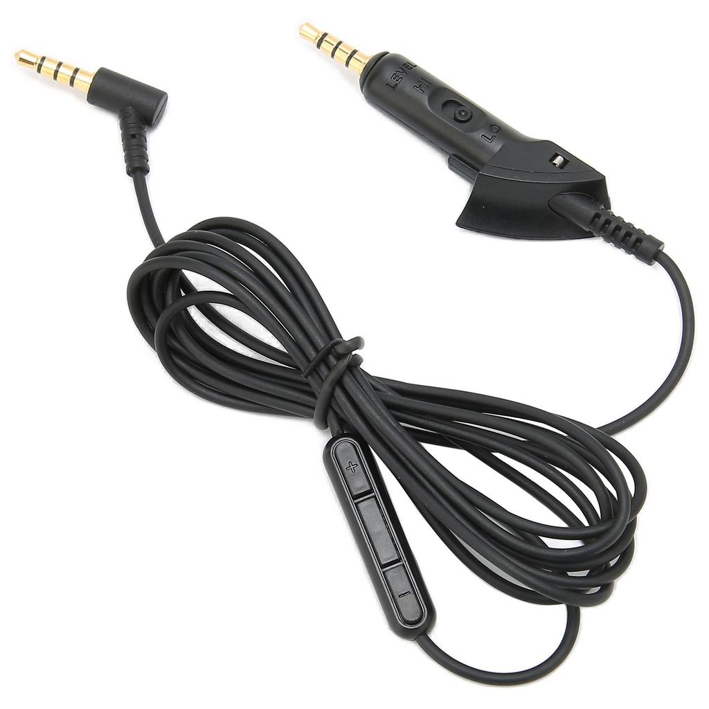Replacement O Extension Cable with Microphone and Volume Control for QC15 Headphones