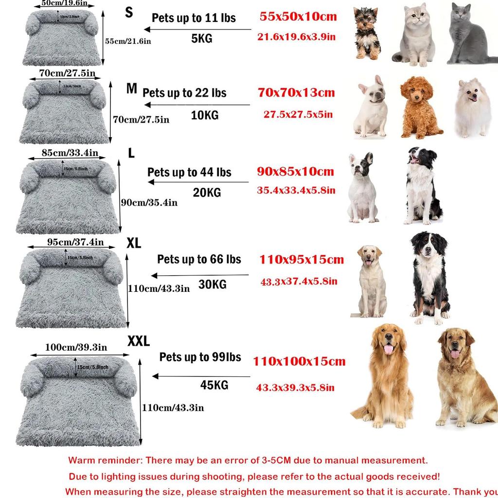 Кровать для собаки, диван для больших собак, домик для домашних животных, коврик для дивана, теплое гнездо, кровати для питомника, мягкая подушка для домашних животных, кошек, щенков, длинное плюшевое одеяло, чехол для дивана