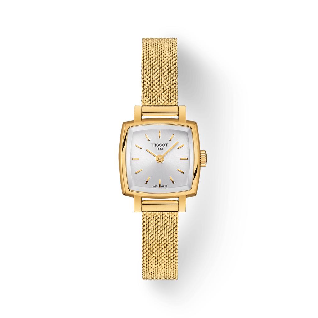 Tissot Мужские модные часы из нержавеющей стали с серебристым циферблатом T058.109.33.031.00