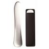 Stainless Steel Spatula, Made In Japan, with Case, Perfect for Cosmetics, Creams, Makeup, Hand Creams, Nail Polish, and Face Wash. 86 X 17mm.