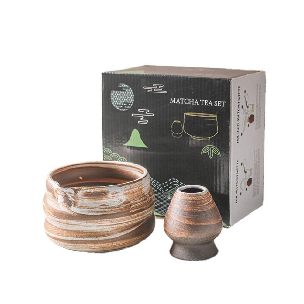 Керамический держатель для венчика матча, текстурированный набор для приготовления матча, новая миска для матча, любители чая
