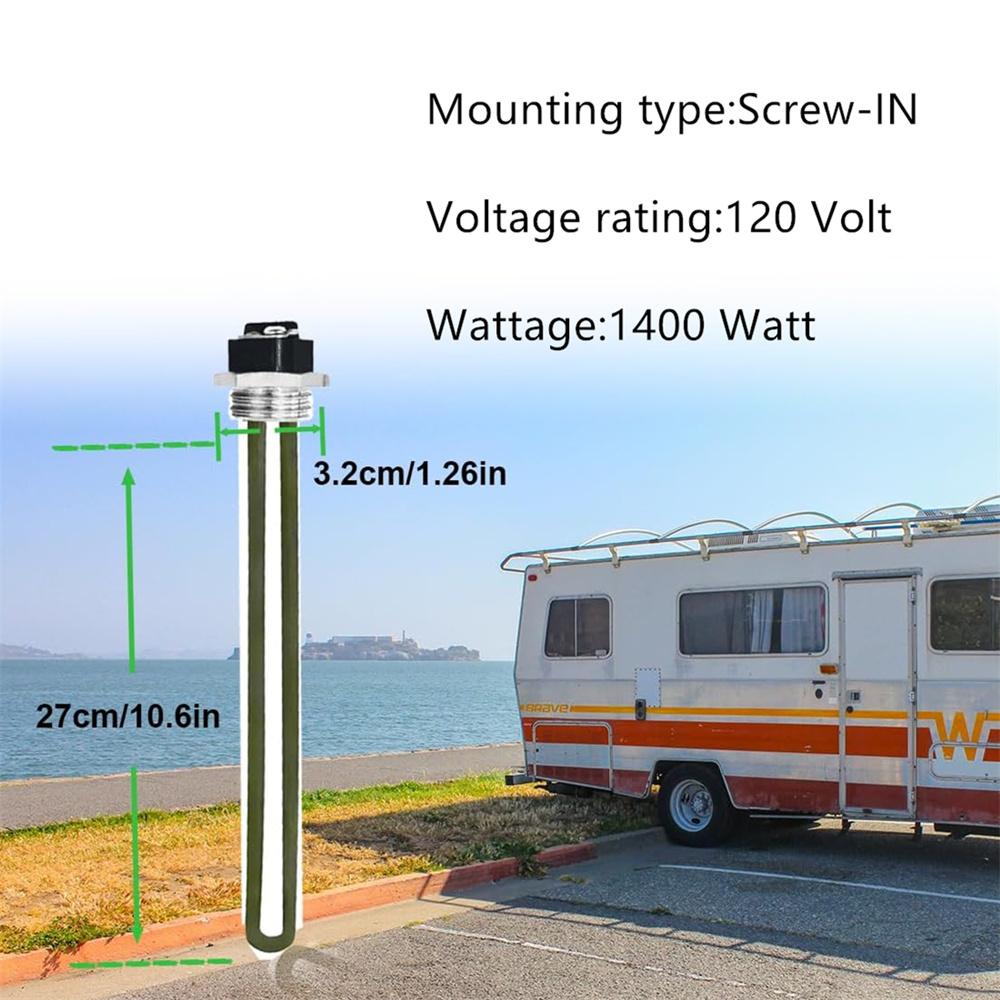 92249 120В 140Вт Нагревательный элемент для водонагревателя RV для кемпера RV GCH6-4E G6A-3E GC6AA-7P