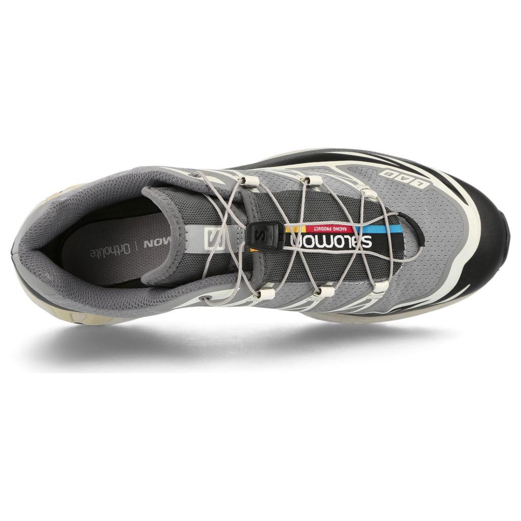 SALOMON Xt-6 Huanshan Zhe Fabric Tpu Recut Unisex Outdoor Functional Shoes Monument Phantom Original-Gray 473057