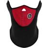 SHOP-STORY - Fleece Mask Anti-Cold Protection for Face and Neck Against Wind Balaclava for Skiing Snowboarding Motorcycle Scooter Bicycle - RED