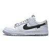 Nike Dunk Low Summit White Black Мужские кроссовки Черный-Не совсем белый-Светло-дымчато-серый HQ2053-100