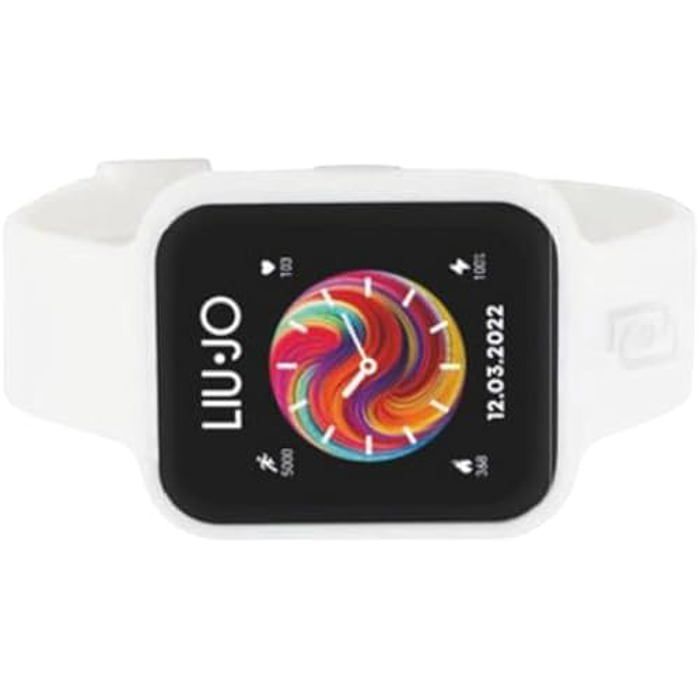 Montre Smartwatch Voice - Liu Jo - SWLJ129 - Caoutchouc Blanc - 1,83" Écran Tactile - IP67