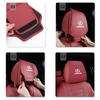 2Pcs Car Seat Headrest Cover Anti-Dirty Elastic Protective Dust Cover For Lexus ES300h Ct200h NX300h RX450h IS430 UX250h IS460 QQ6