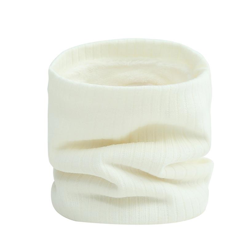 Fashion Stripe Plush Thicken Warm Winter Ring Scarf Women Men Knitted Full Face Mask Snood Neck Scarves Bufanda Muffler