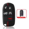 Чехол для автомобильного ключа из силиконовой резины для Jeep Grand Cherokee Wrangler Renegade Compass для Chrysler300c для ключа Fiat Wyatt