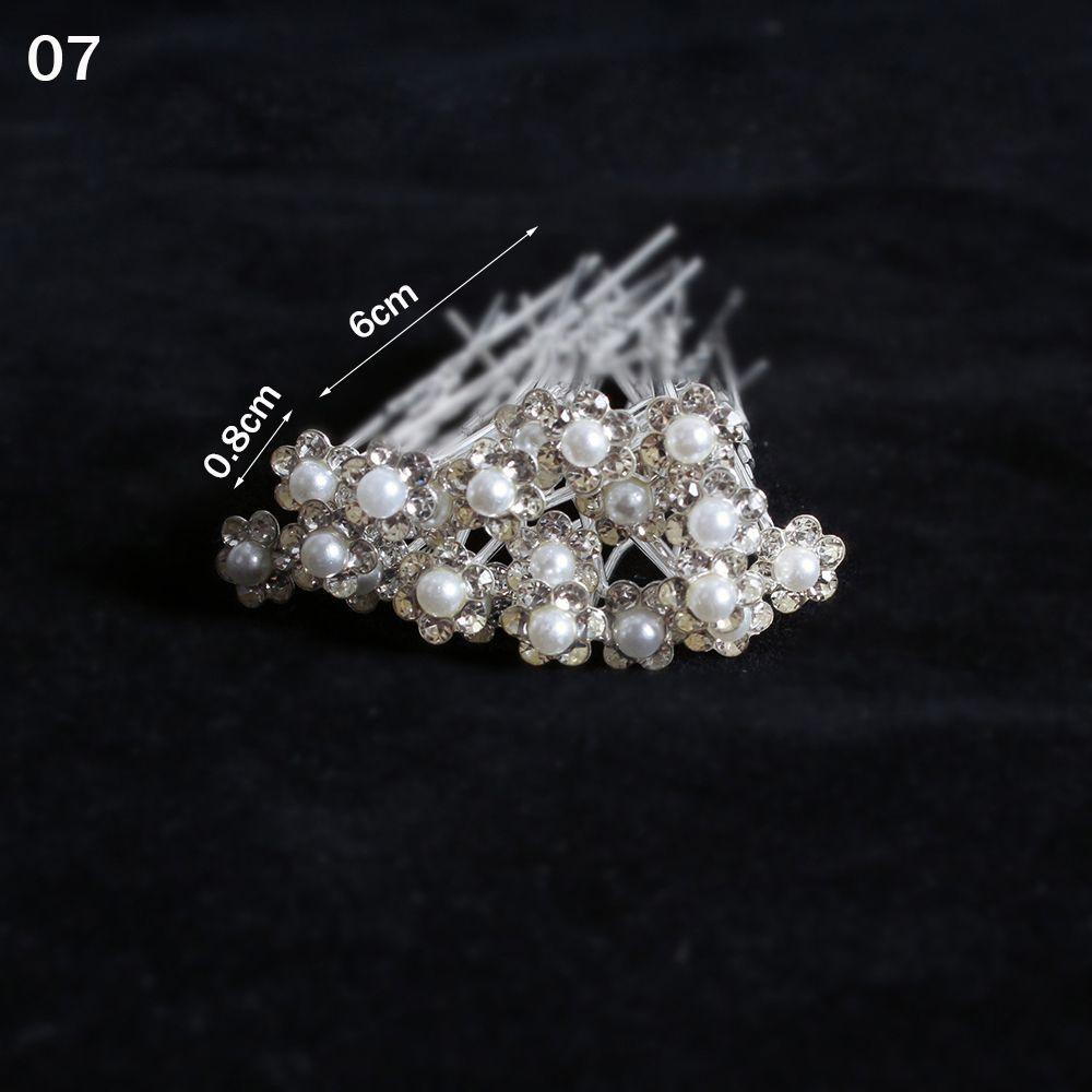 Accessories Bridal Tiara U Shaped Hair Clip Flower Hairpin Stick Bride Headpiece Bridal Hairpin