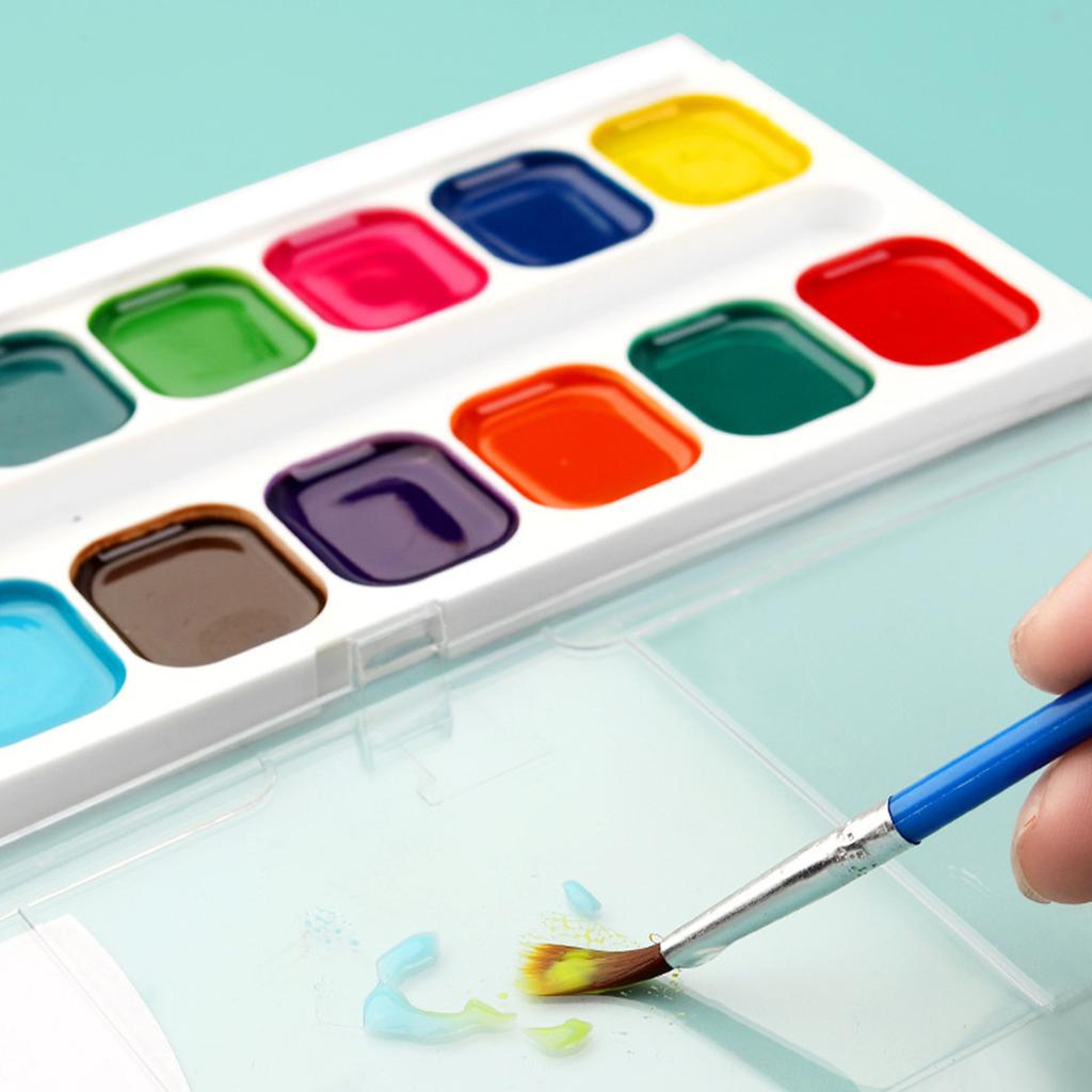 Набор акварельных красок, смываемые акварельные краски с кисточкой для детей, приз для игры в классную комнату ко Дню святого Валентина