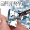 17 мм U-образные крепежные клипсы со винтом Автомобильные металлические винтовые клипсы Антикоррозийная защитная пряжка для крыла и бампера автомобиля Листовое железо Фурнитура