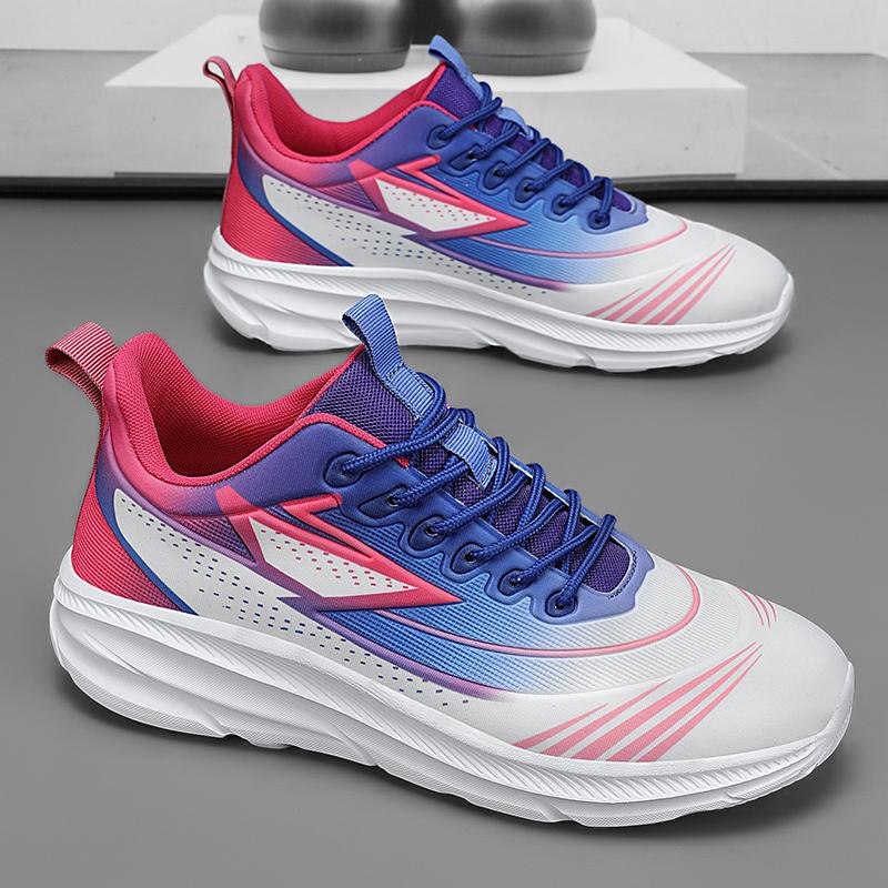 Осень Новые Большие Размеры Спортивная и Повседневная Обувь для Бега для Мужчин Кампусная Обувь для Бега Разноцветная Спортивная Обувь Обувь для Ходьбы на Открытом Воздухе