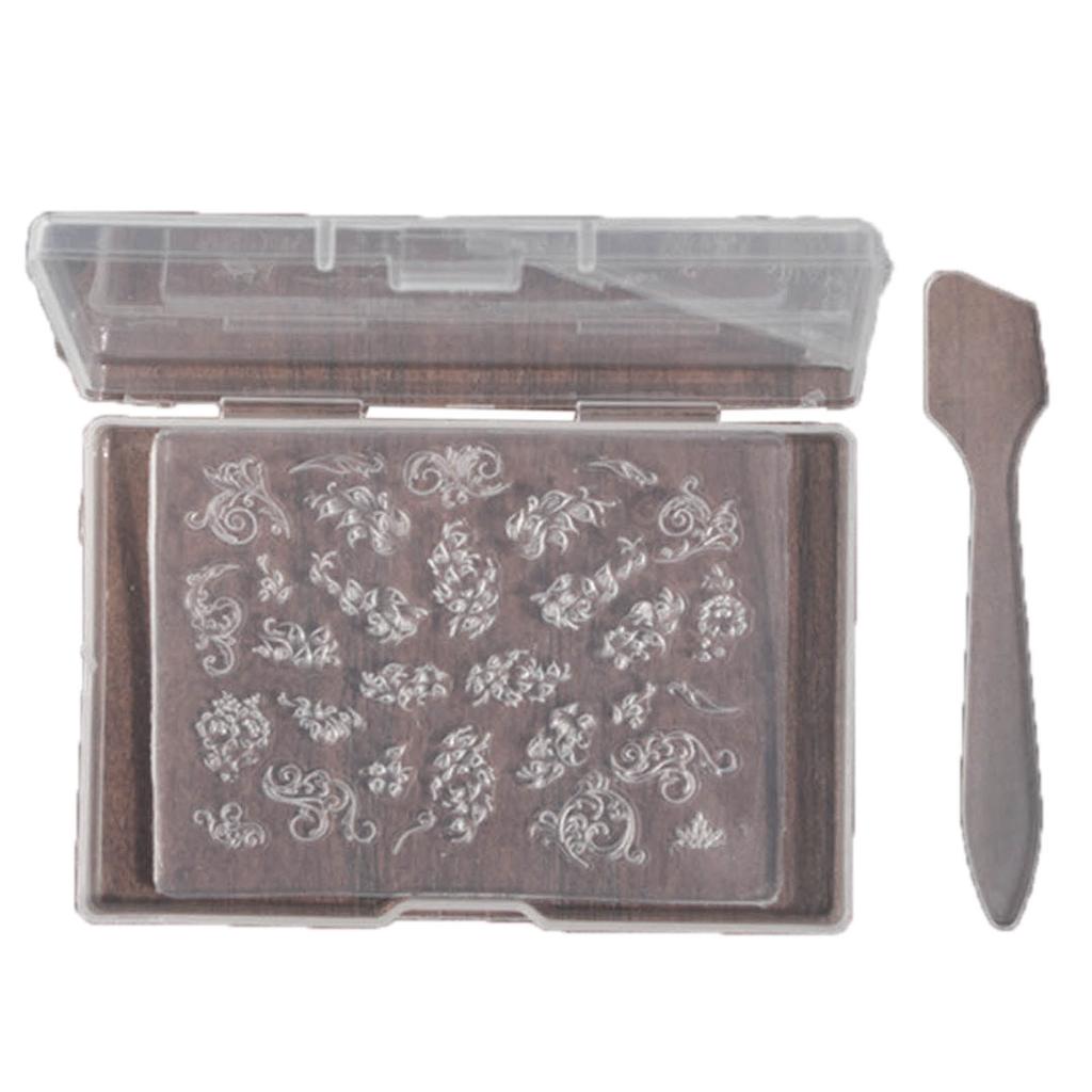 Ультратонкая силиконовая форма для дизайна ногтей, прозрачная пластина для штамповки, трафареты для ногтей, инструменты для маникюра своими руками