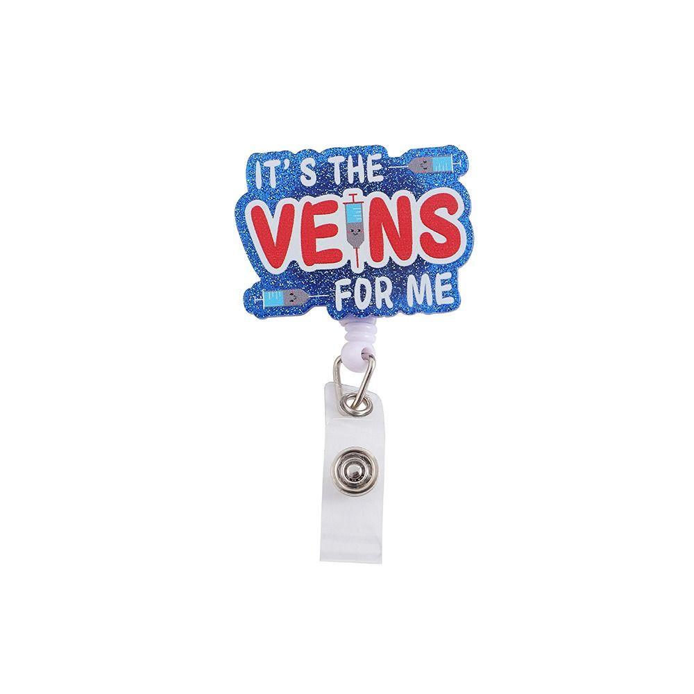 Alligator Clip Retractable Badge Reel Simplicity Nurse ID Holder Easy To Pull Buckle  Hospital Use