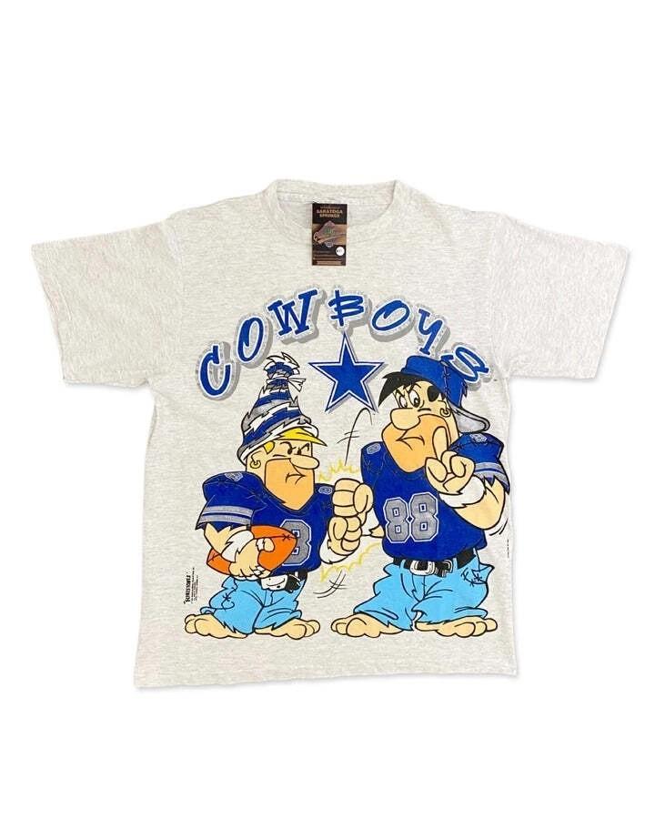 1993 Flintstones Dallas Cowboys Rare design Unisex tee S-5XL Unisex T-Shirt