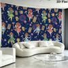 Sakura Kinomoto Wall Tapestry Aesthetic Wall Hanging Printed Fabric Blanket Decorative Tapestries for Bedroom Living Room Home Decor