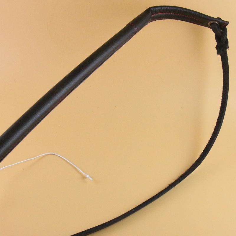 Хлыст для дрессировки собак из коровьей кожи для немецких овчарок и рабочих собак